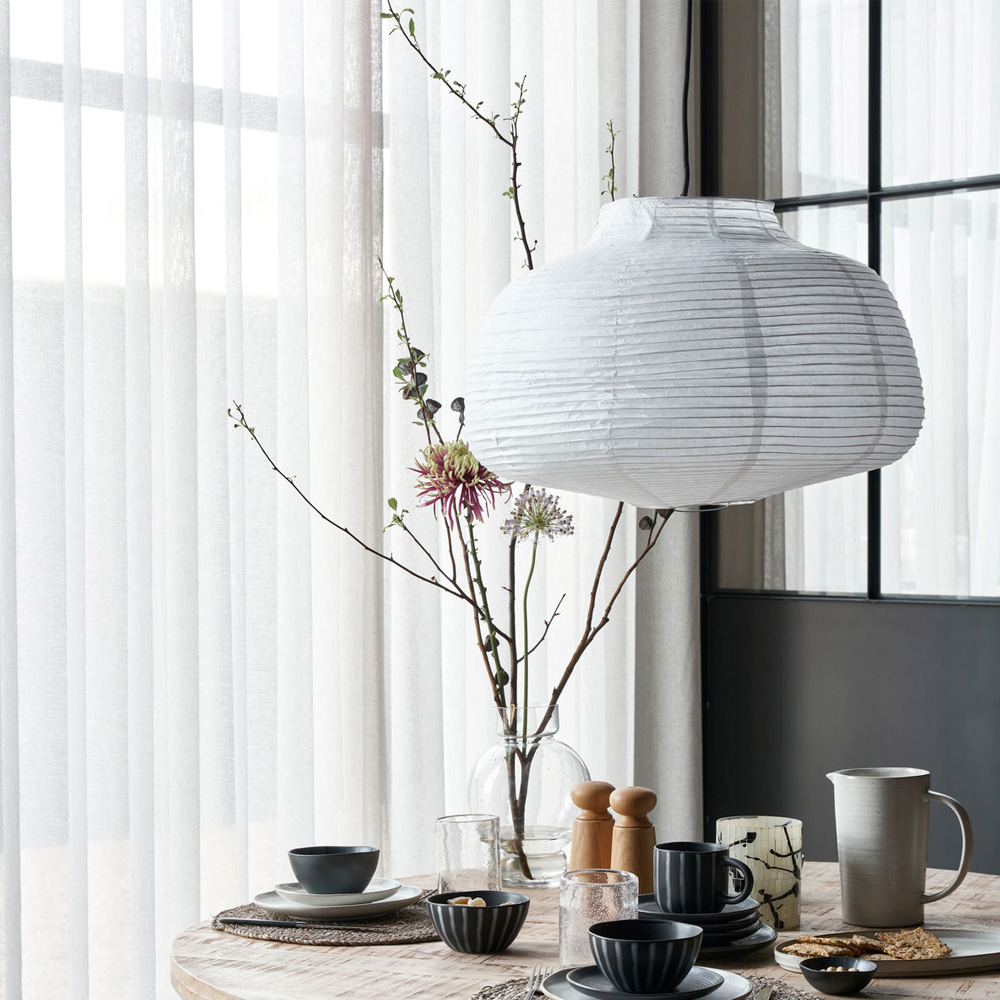 Rica Lampskärm 38 cm Vit