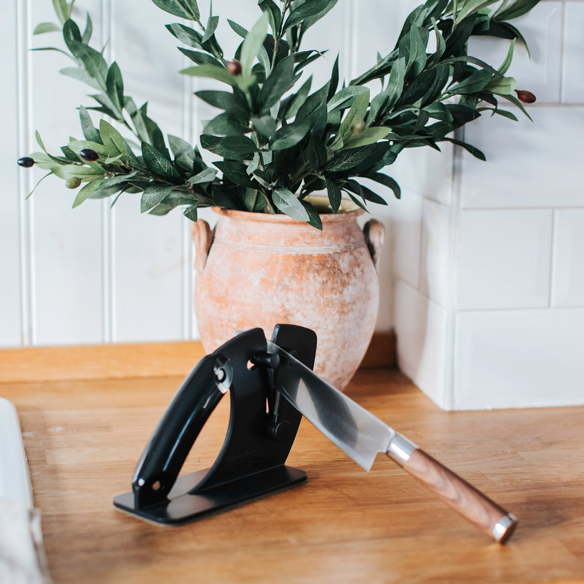 Knivslip 20,9 cm Svart