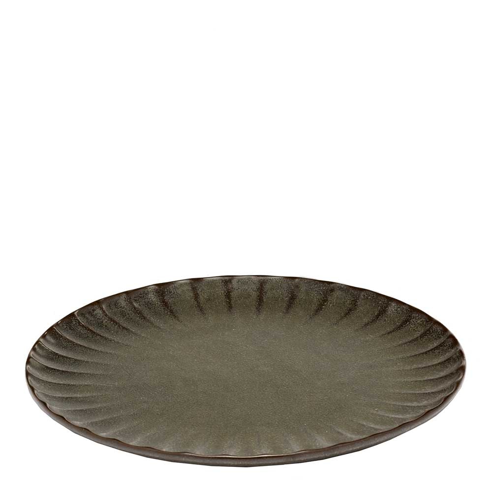 Inku Tallrik 18 cm Grön