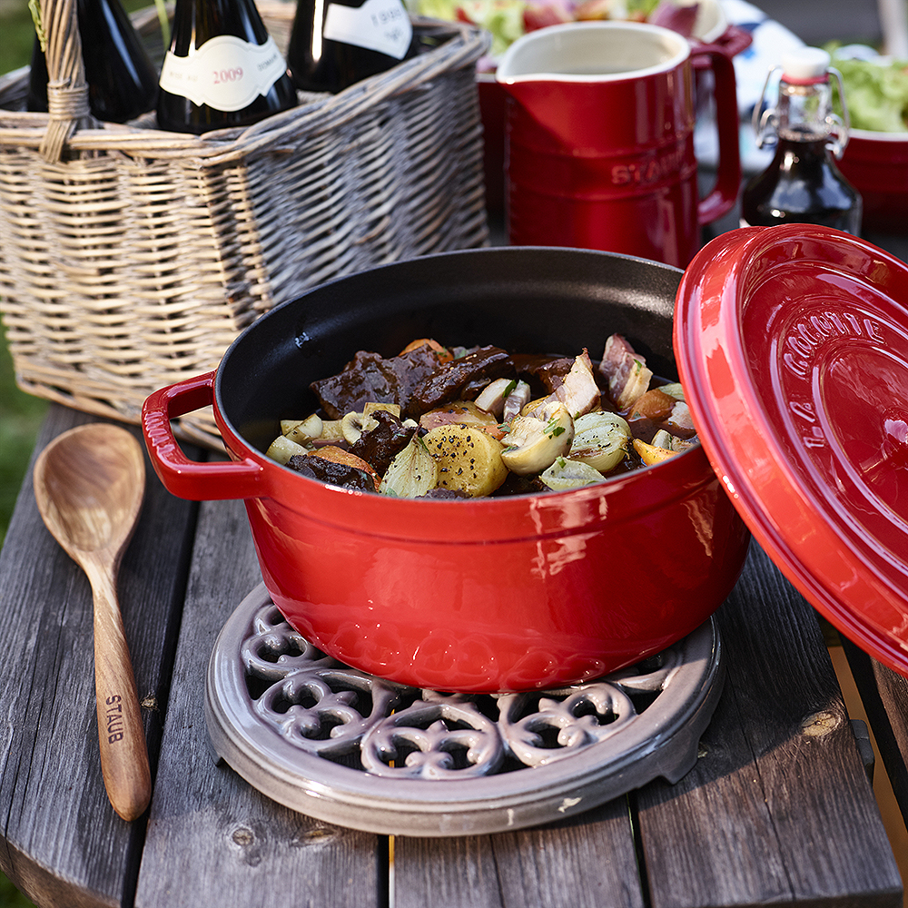 Grytunderlägg 23 cm Grå