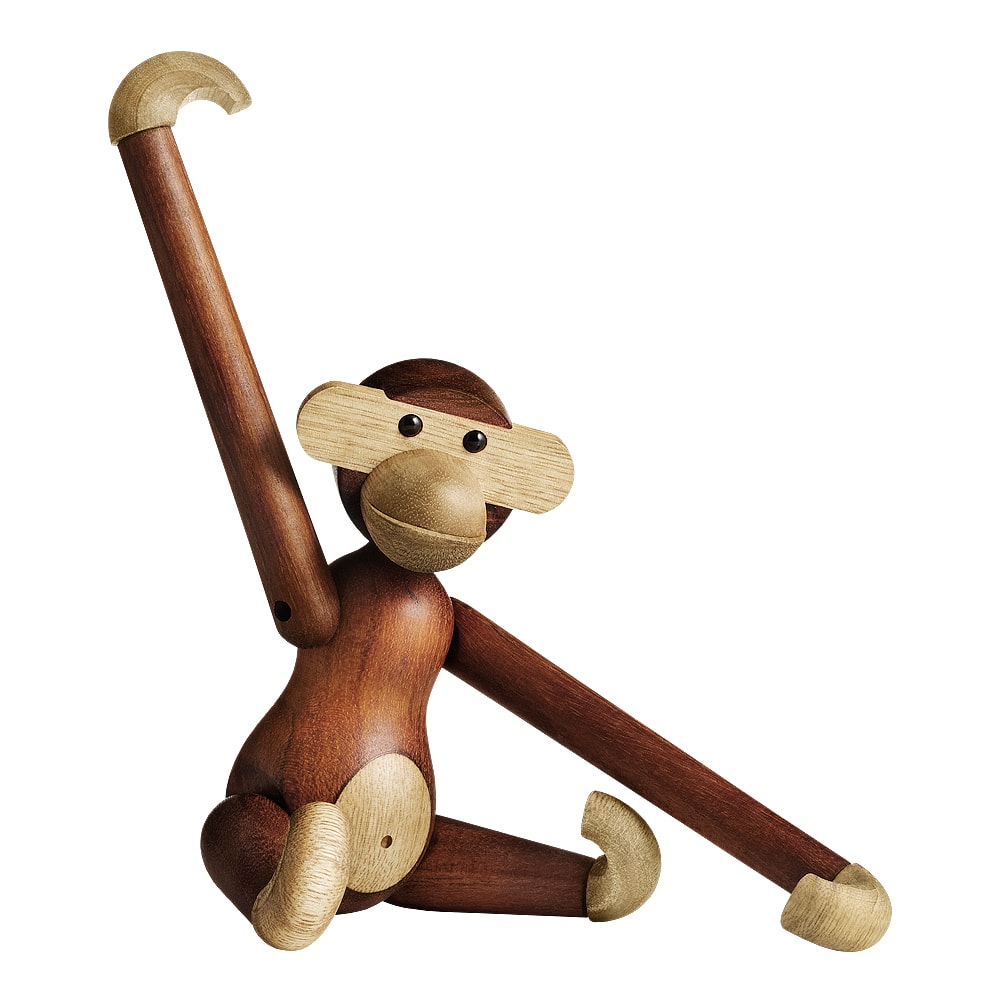 Kay Bojesen Apa liten 20 cm Teak/Limba