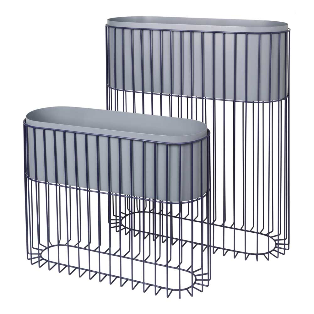 Fenja Blomlåda 2 stycken Blå