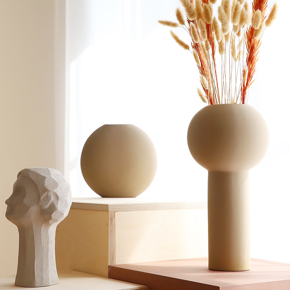 Ollie Skulptur Kalksten