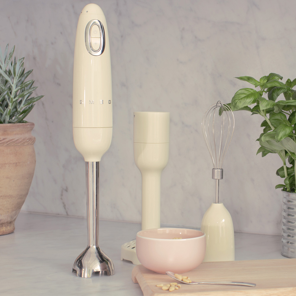 Smeg 50?s Style Stavmixer 700 watt Creme