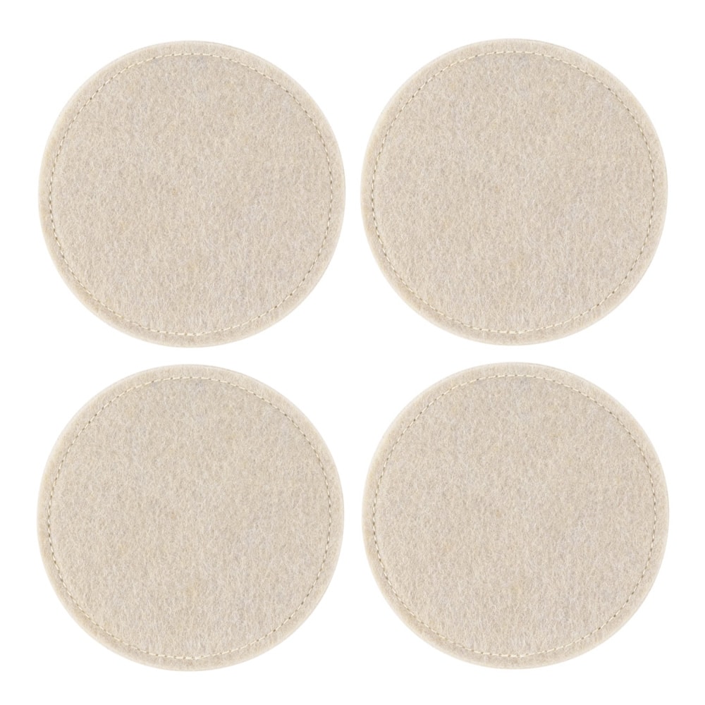 Nuno Glasunderlägg 10 cm 4-pack Beige
