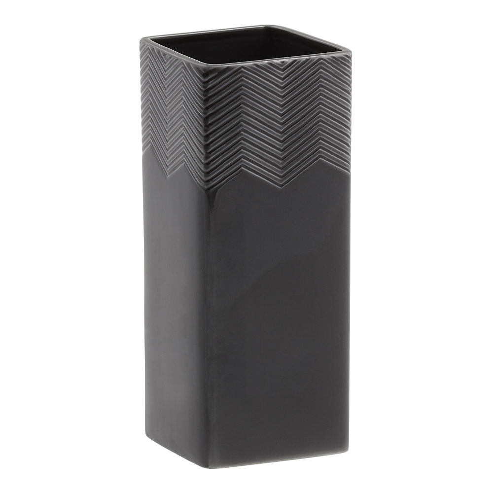 Kub Fishbone Diskborsthållare 15 cm Asfalt