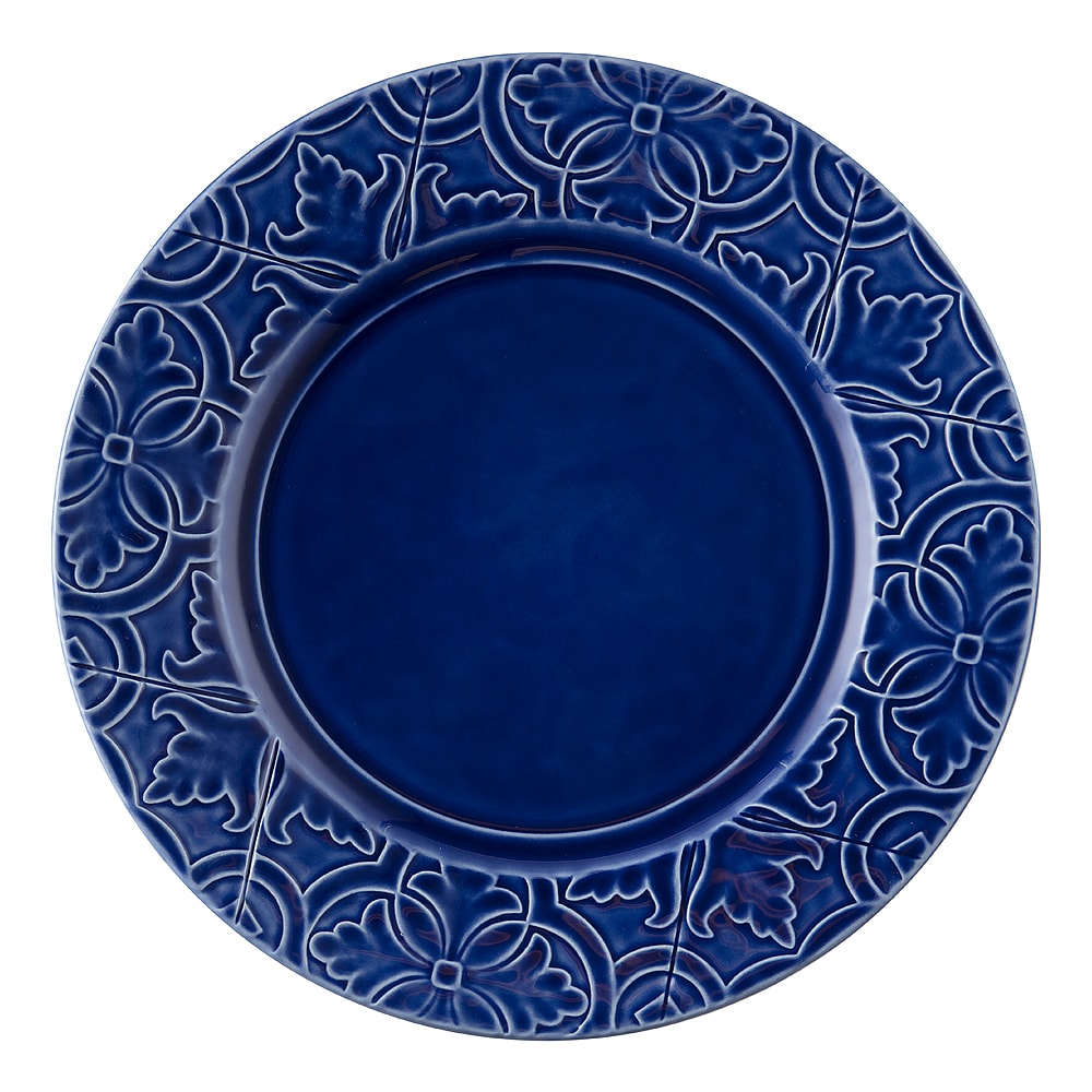 Rua Nova Tallrik flat 28 cm Indigo