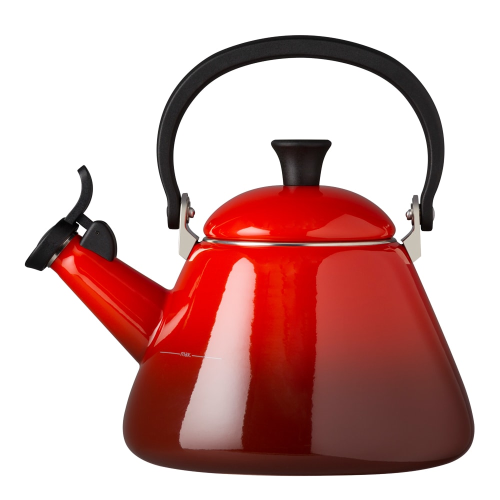 Kone Vattenkittel med vissla 1,6 L Cerise