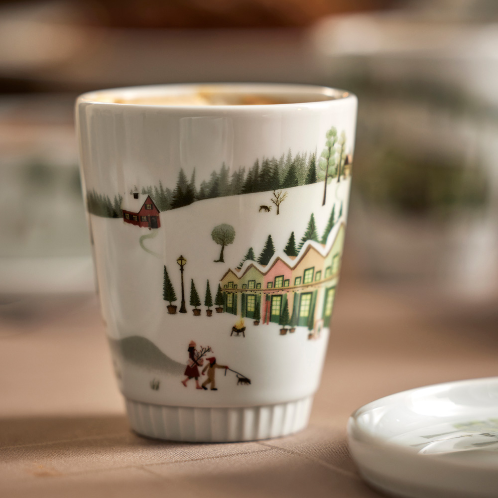 Mugg Vinter 27 cl Vit