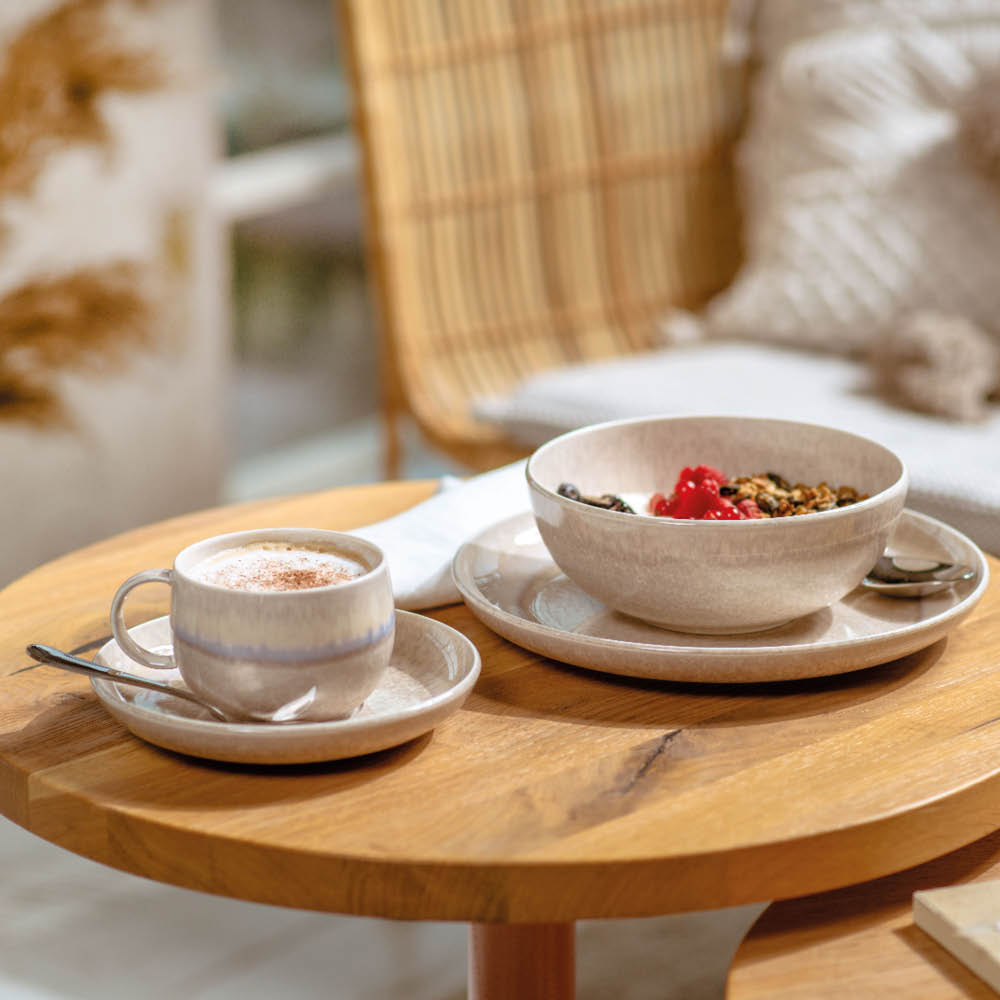 Perlemor Sand Kaffekopp 19 cl Beige