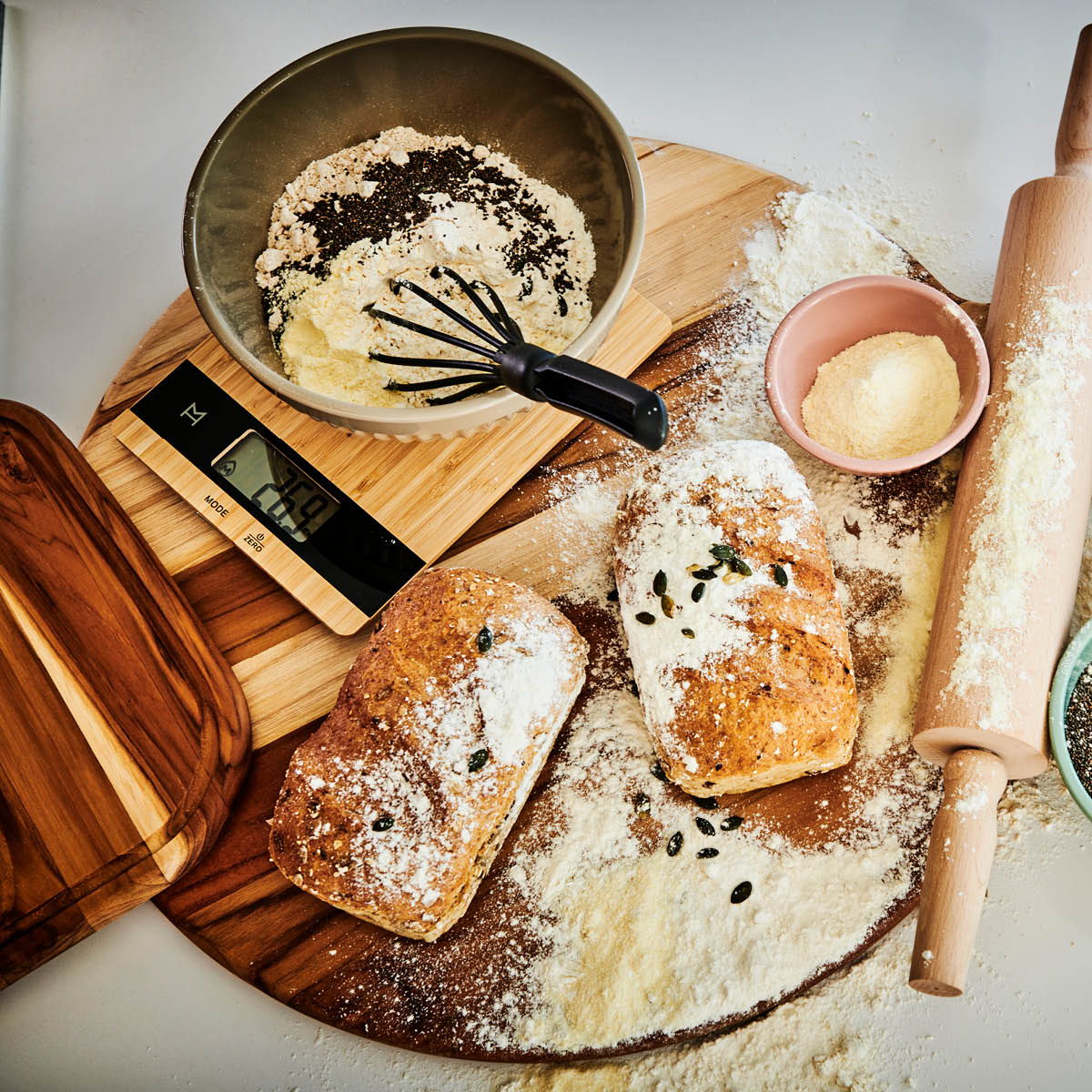 bAYk K&ouml;ksv&aring;g Bambu Natur