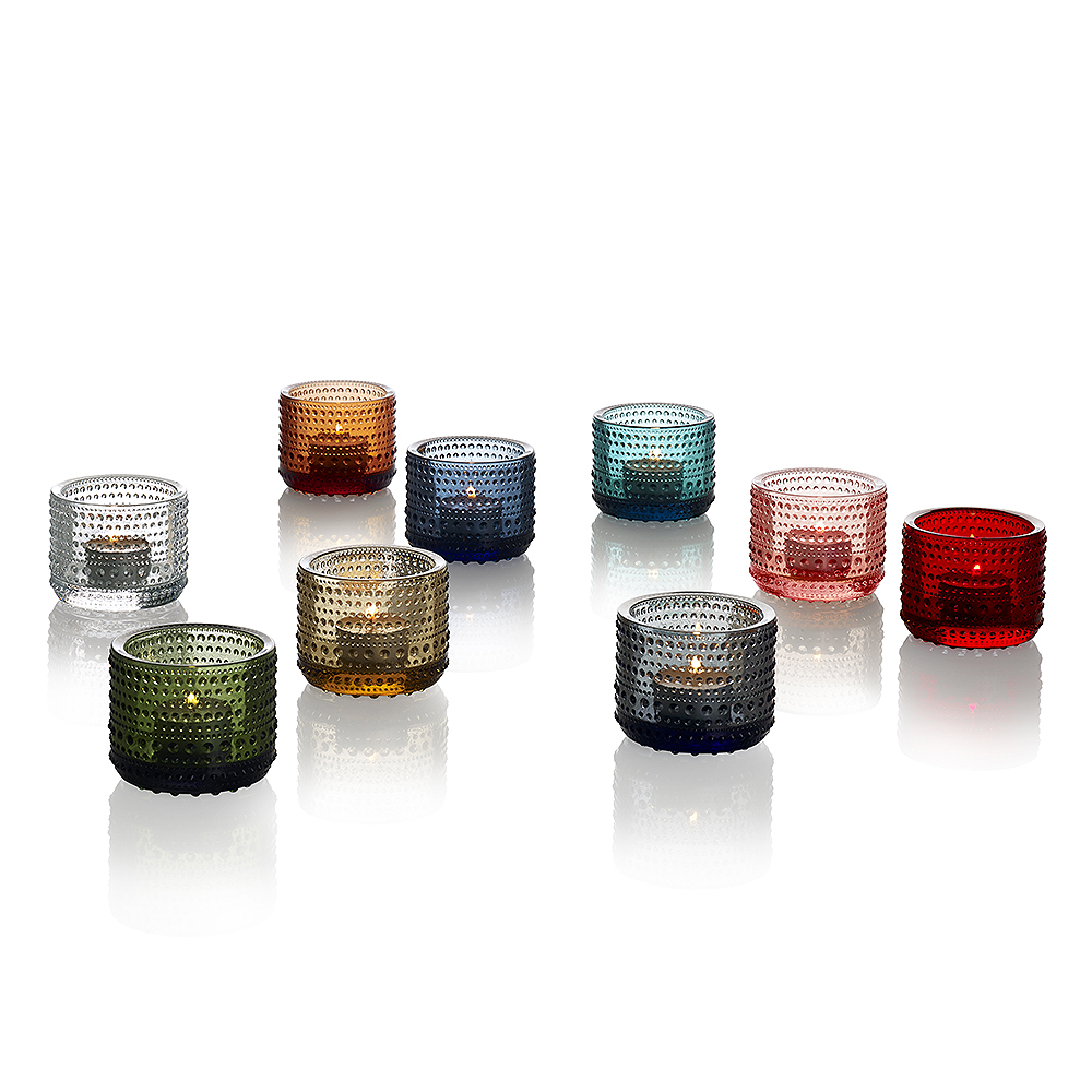 Kastehelmi Ljuslykta 6,4 cm Vattengrön