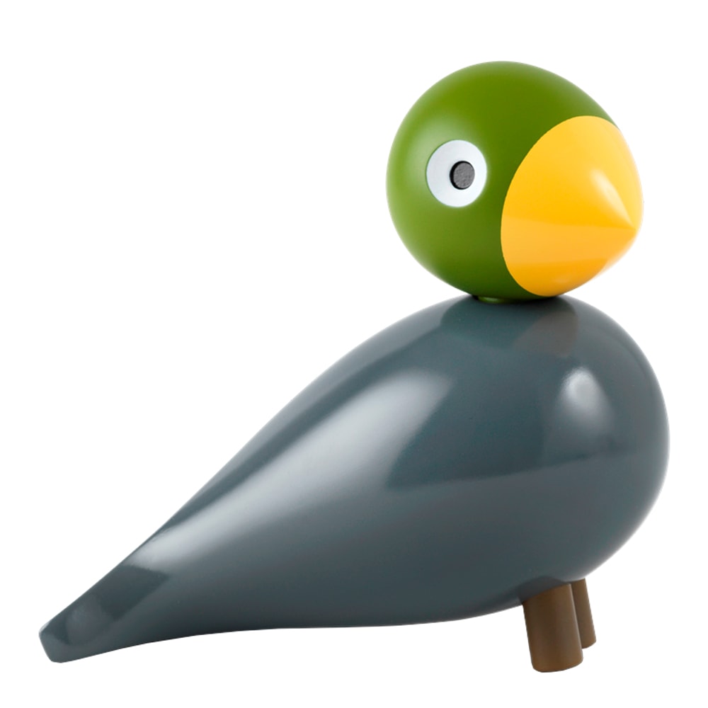 Sångfågel 15,1 cm Nightingale Aqua