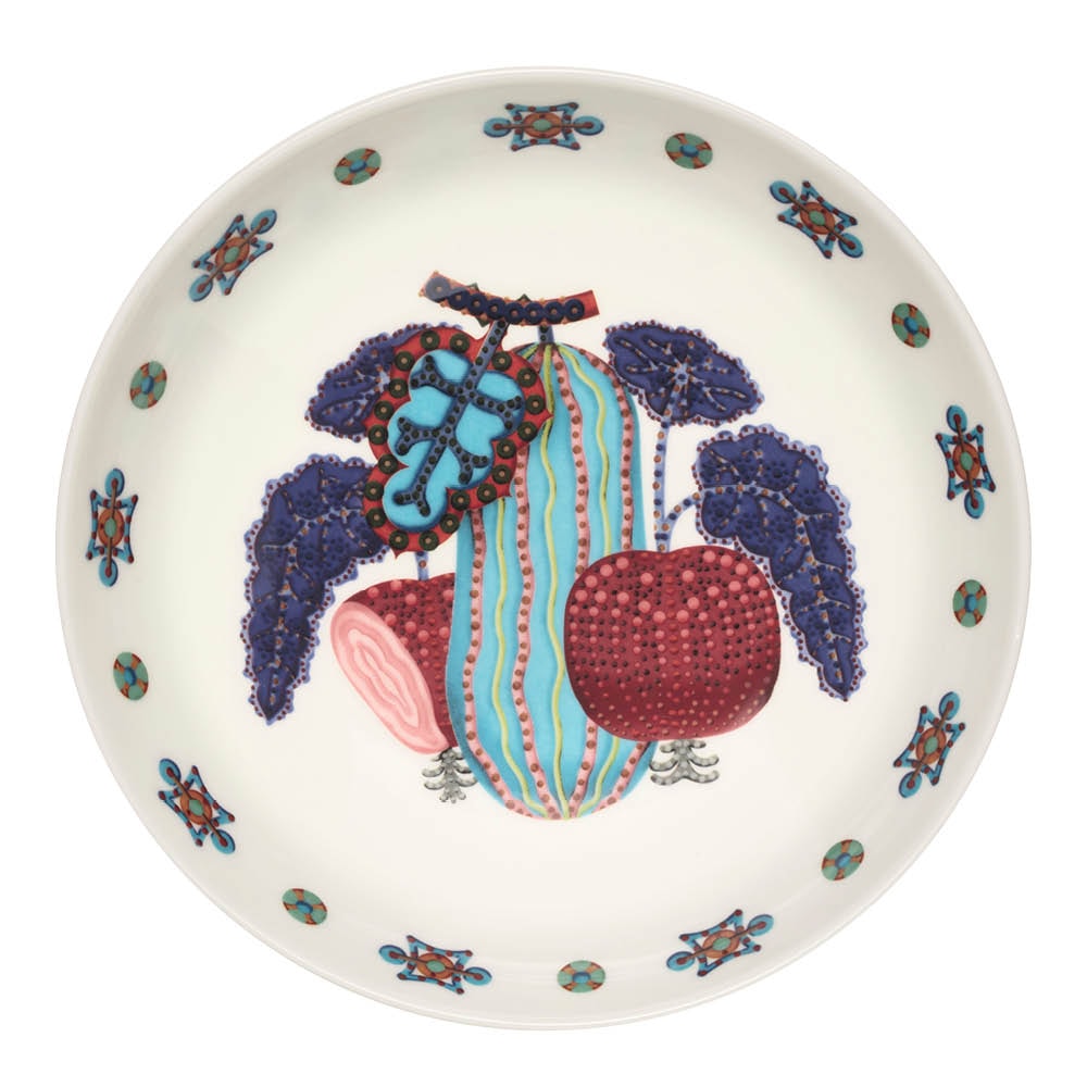 Taika Sato Djup Tallrik 20 cm Flerfärgad