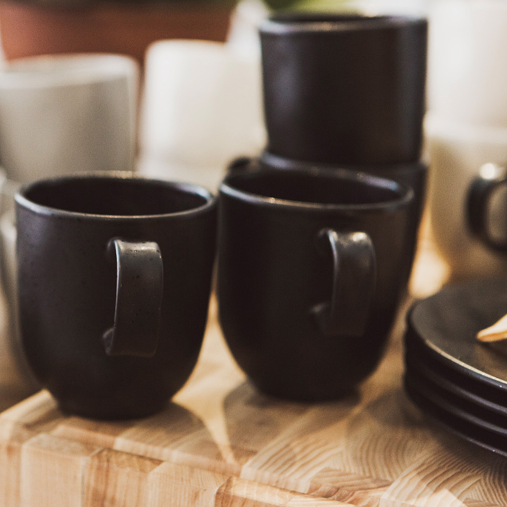 Mist Mugg 37 cl Svart