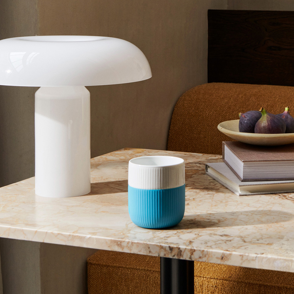 Fluted Contrast Mugg 33 cl Karibien