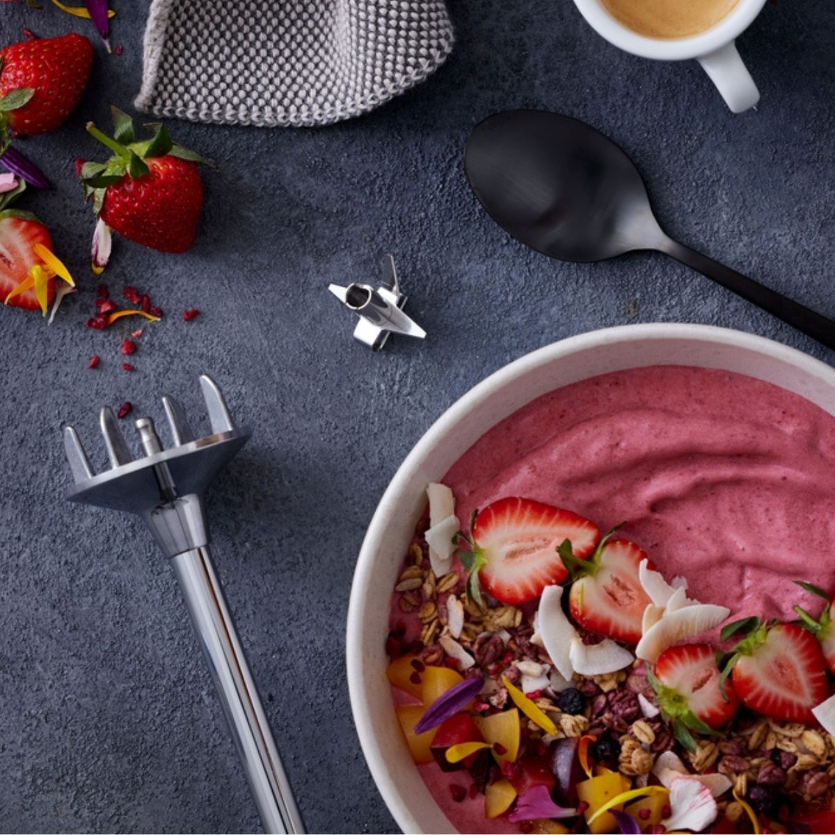 Bamix Stavmixer Deluxe C 200 w Vit