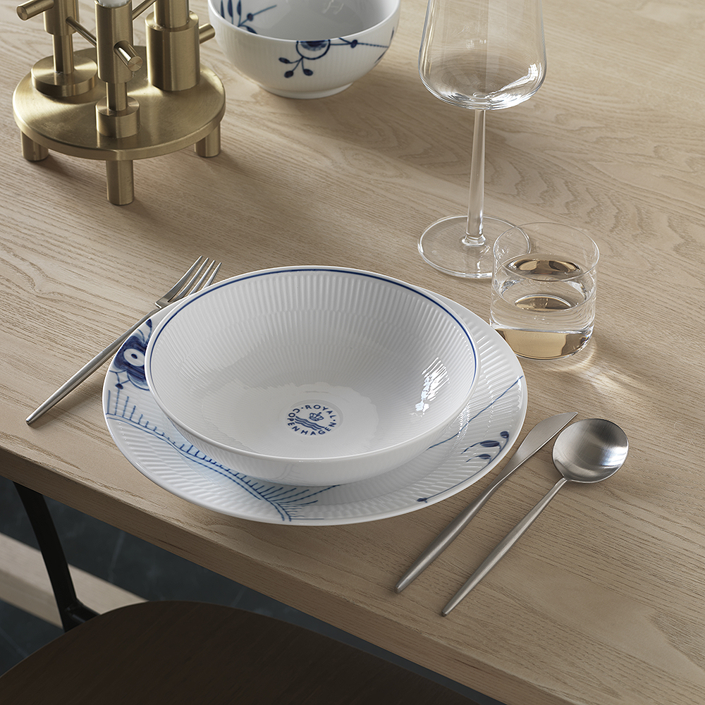 Blueline Skål grund 25 cm