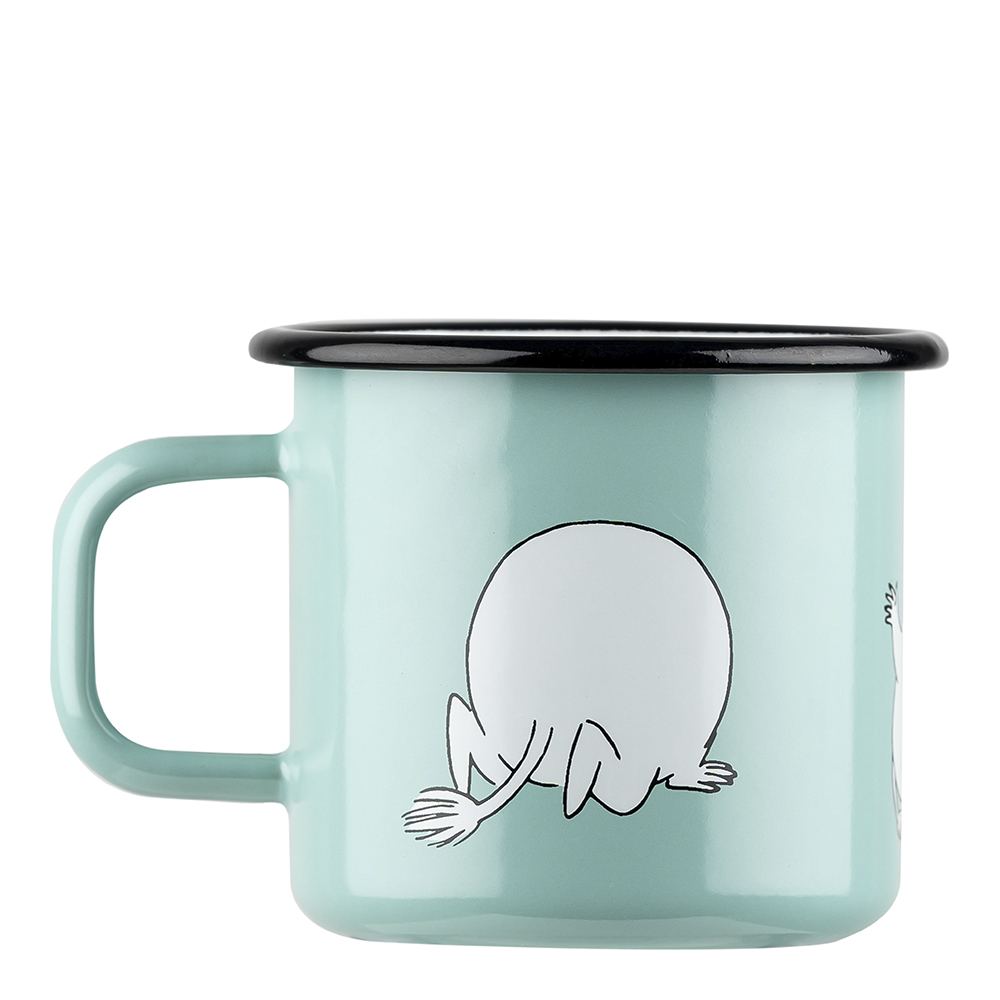 Mumin Emaljmugg Mumintrollet 37 cl Mint