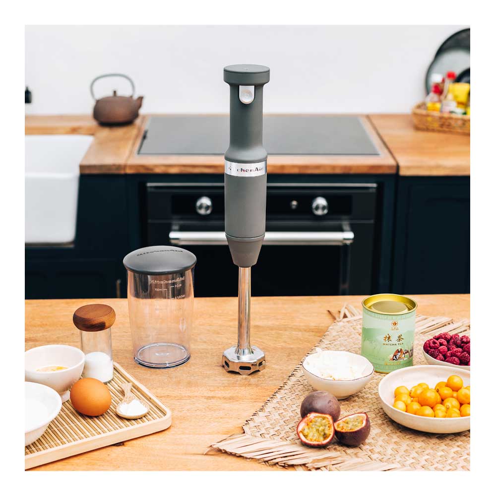 KitchenAid Cordless Stavmixer Sladdlös Grå
