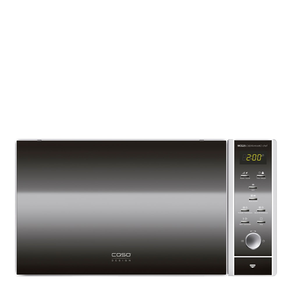 Mikrovågsugn MCG25 Ceramic Chef Silver/svart