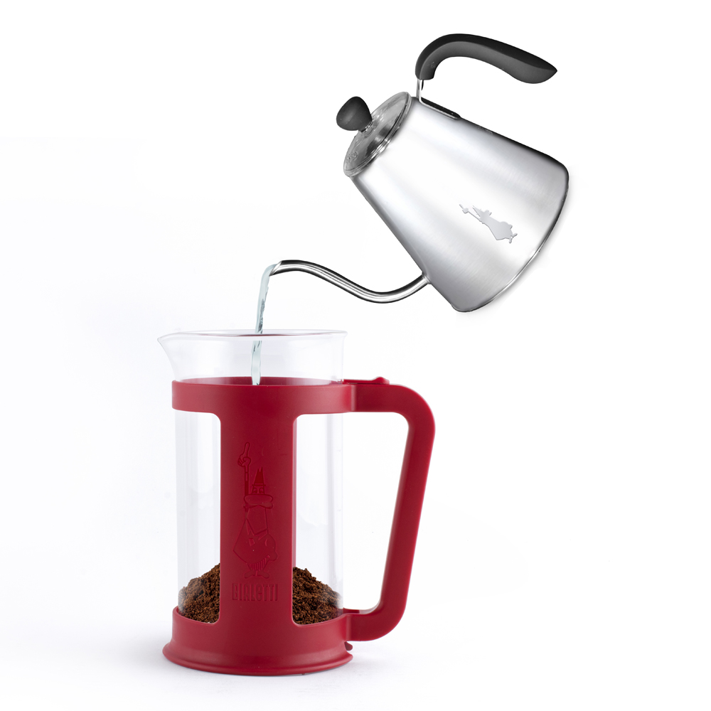 Smart Presskannan 1 L Röd/Klar