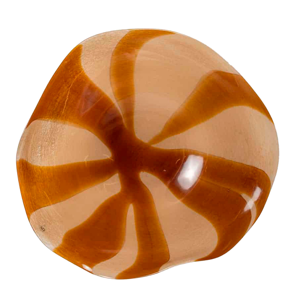 Curve Fat L 35x6,5 cm Brun/Beige