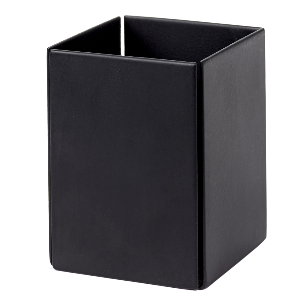 Ligne Carée Ljushållare Kub 8 cm Svart