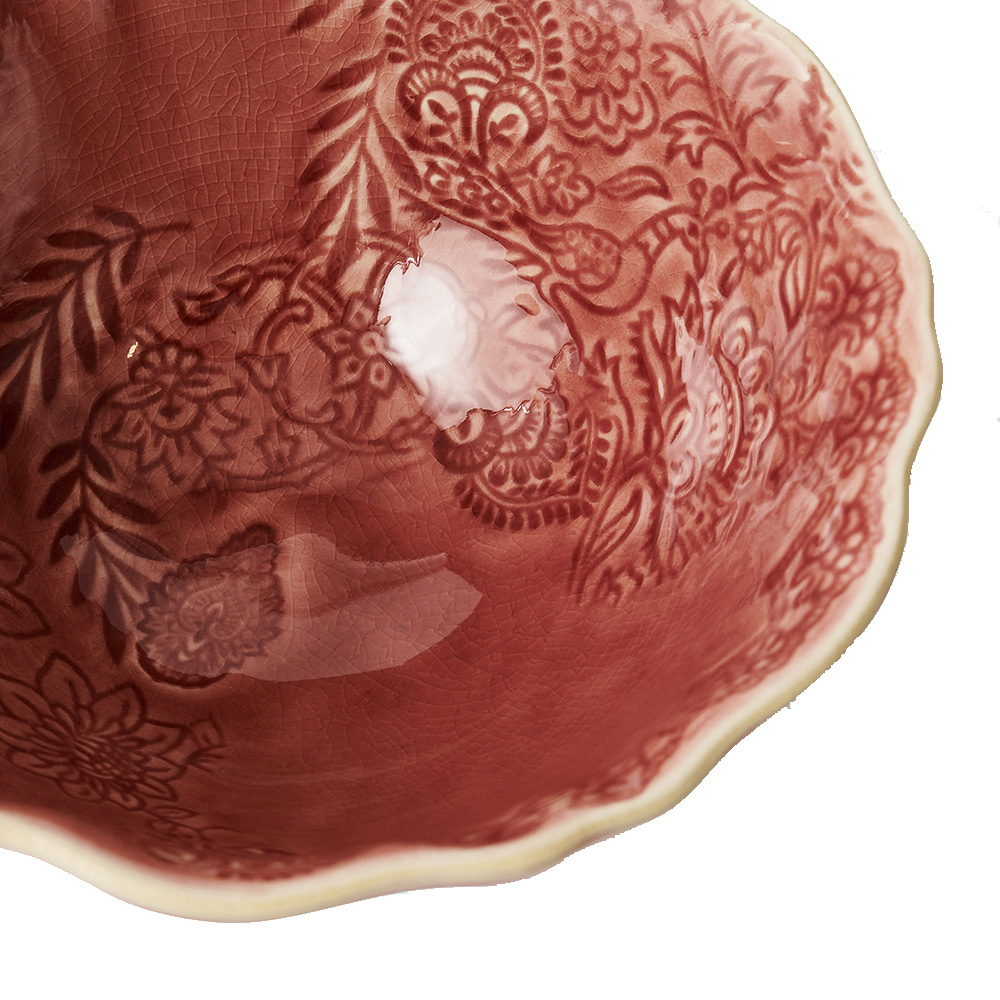 Arabesque Soppskål 50 cl Old rose