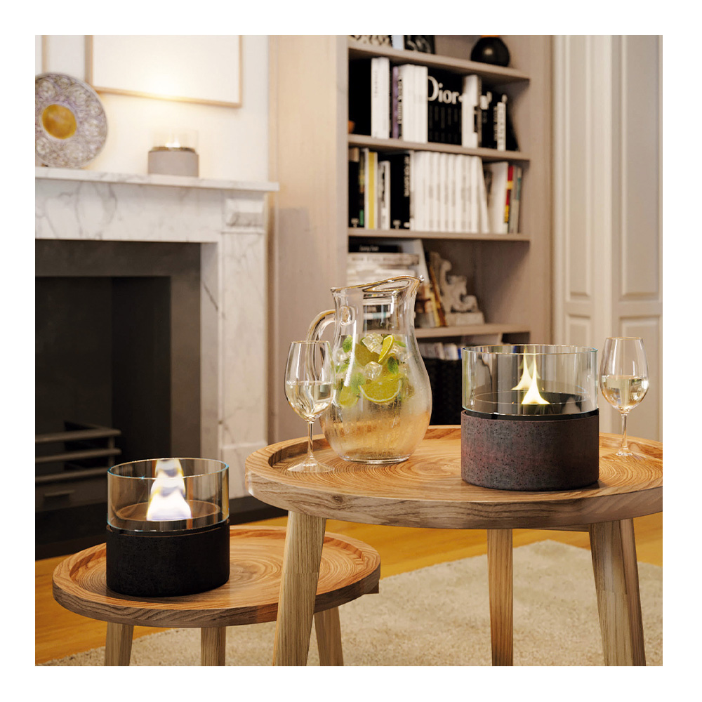 Café Raw Lykta 14 cm Grå