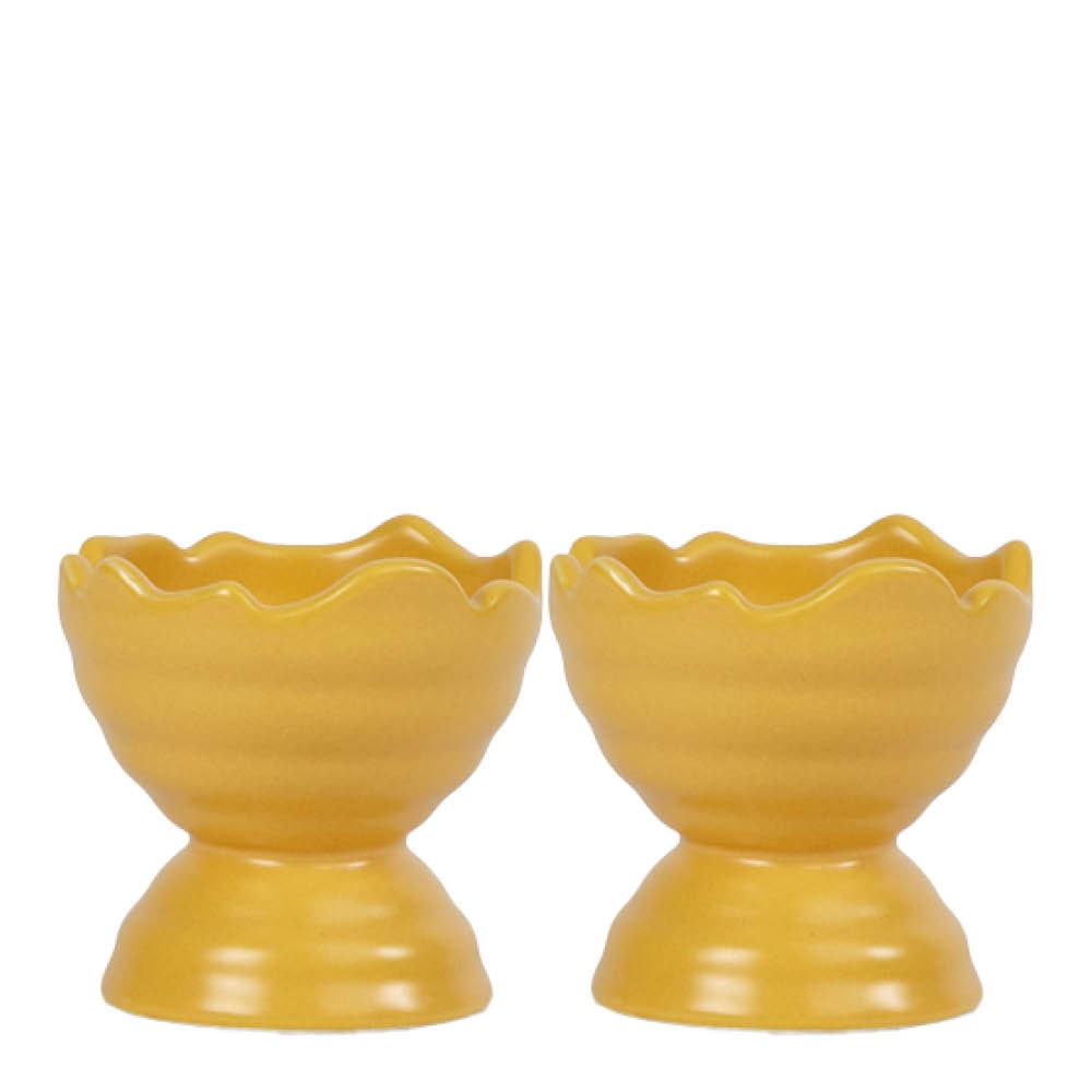 Ellen Äggkopp 5 cm 2-pack Gul