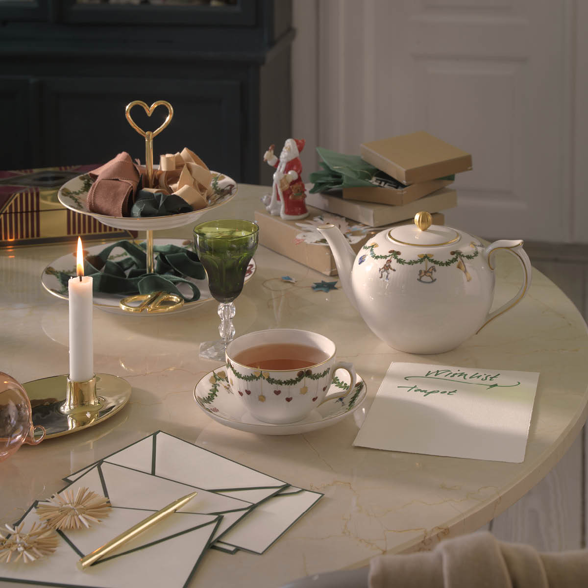 Star Fluted Christmas Tekanna 1,4 L