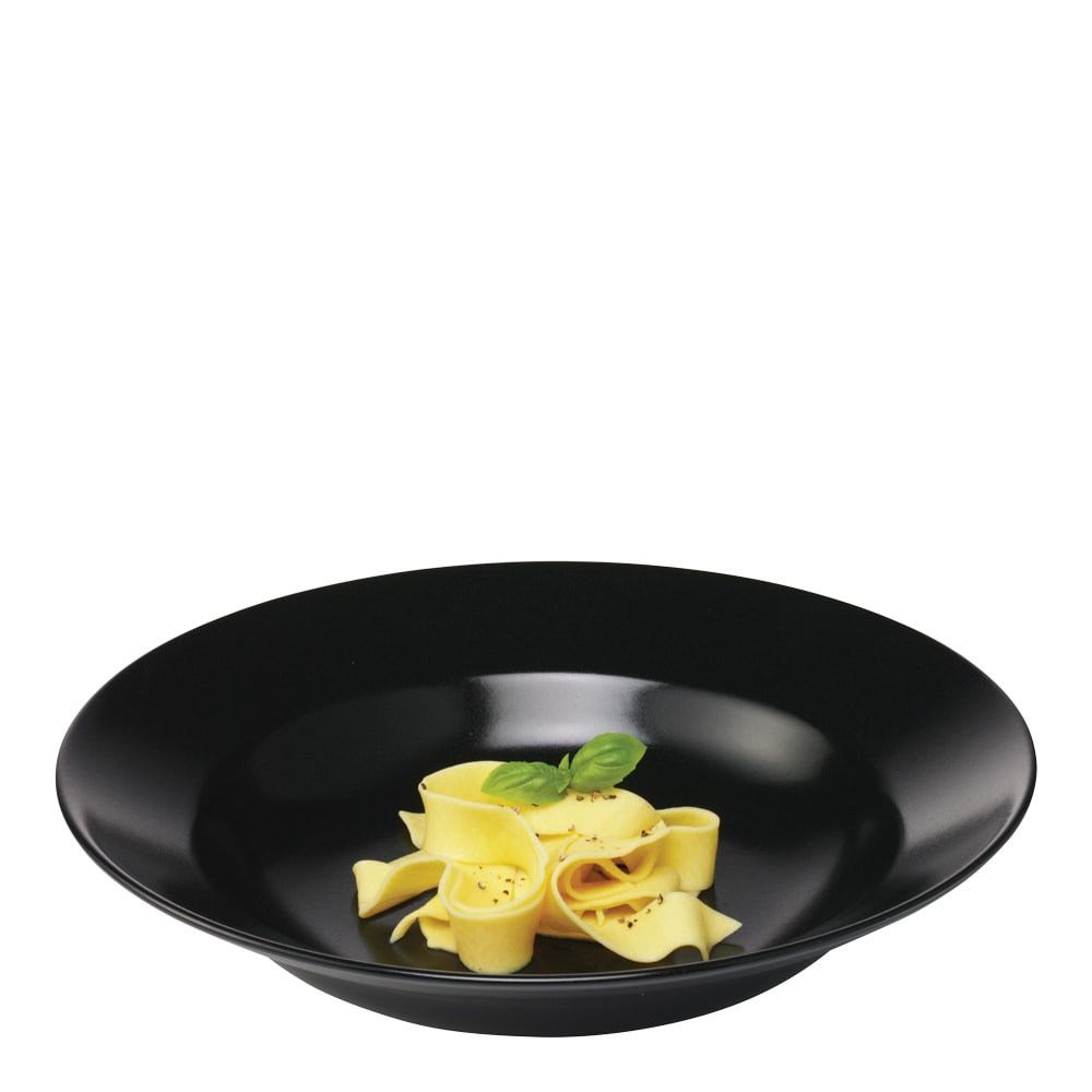 Quadro Pastatallrik 30 cm Svart matt