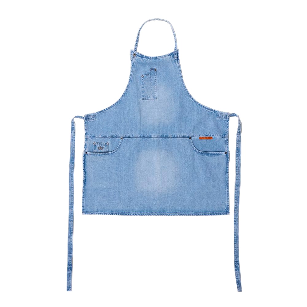 Förkläde Fem Fickor SlimFit Washed Indigo