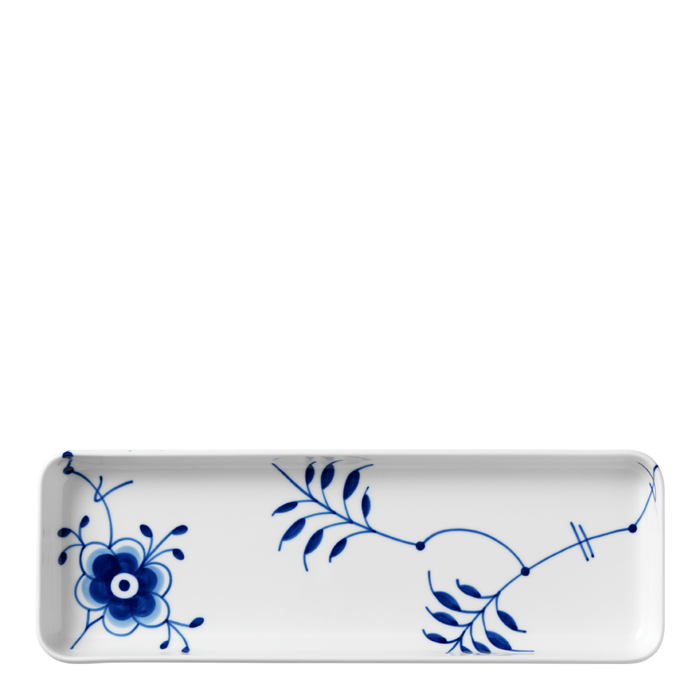 Blue Fluted Mega Fat 36x12 cm