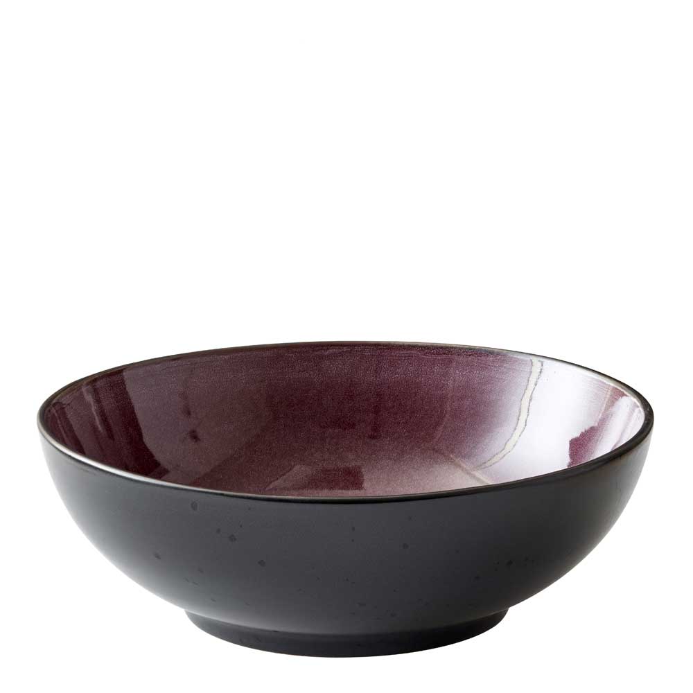 Salladsskål 30 cm Svart/Lila