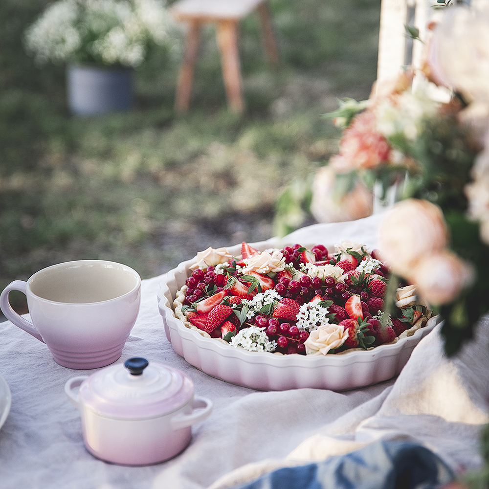 Pajform Stengods 28 cm Shell Pink