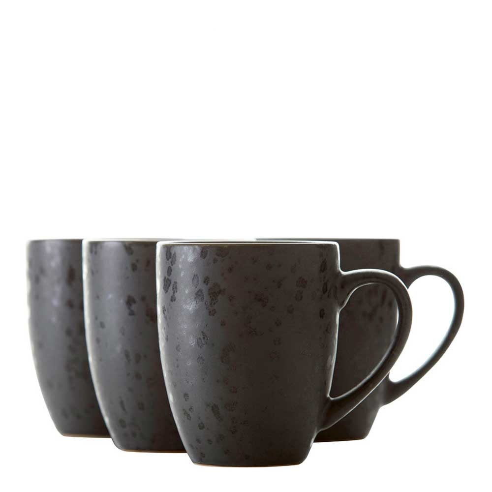 Mugg 4-pack Svart/Blå