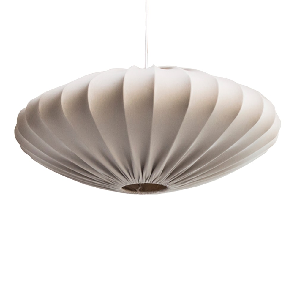 Watt & Veke Ellipse Taklampa Linne 65 cm Natur