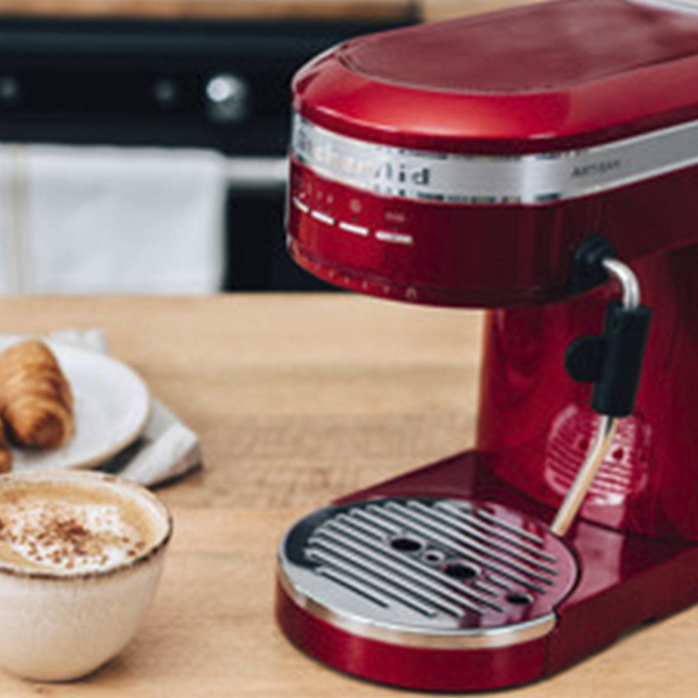 KitchenAid Artisan Espressomaskin Röd Metallic