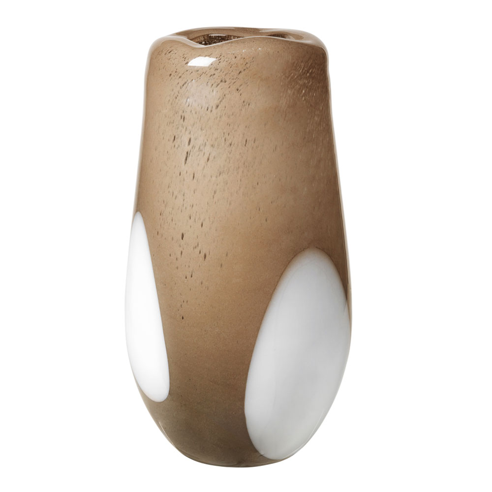 Ada Dot Vas 37 cm Brun/Vit