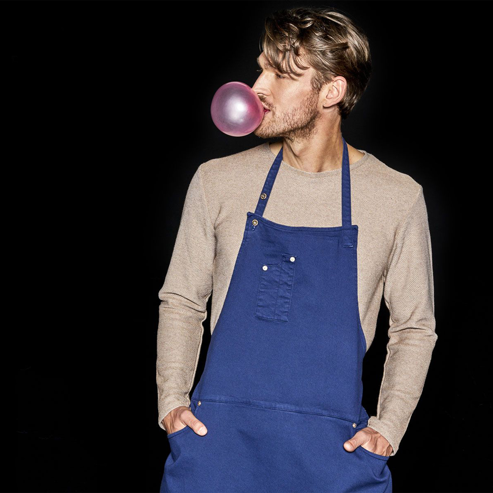 Förkläde Fem Fickor Comfort Fit Dark Blue