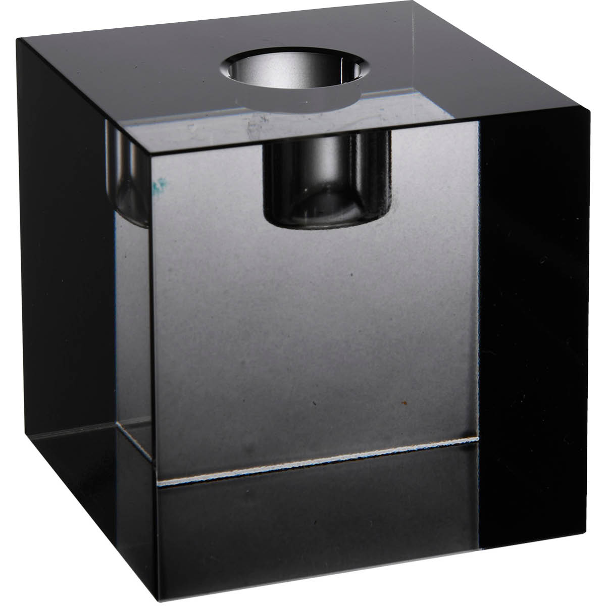 Milano Ljusstake Fyrkantig 8 cm Svart