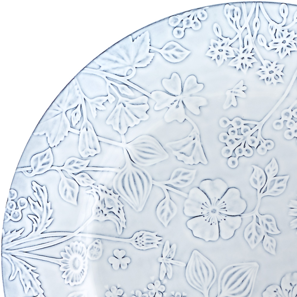 Flora Tallrik 34,5 cm Antikvit