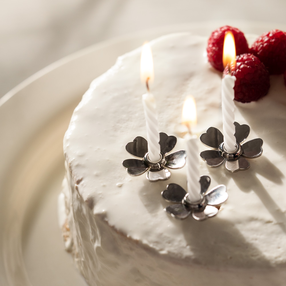 Me To You Tårtljushållare 3-pack Silver