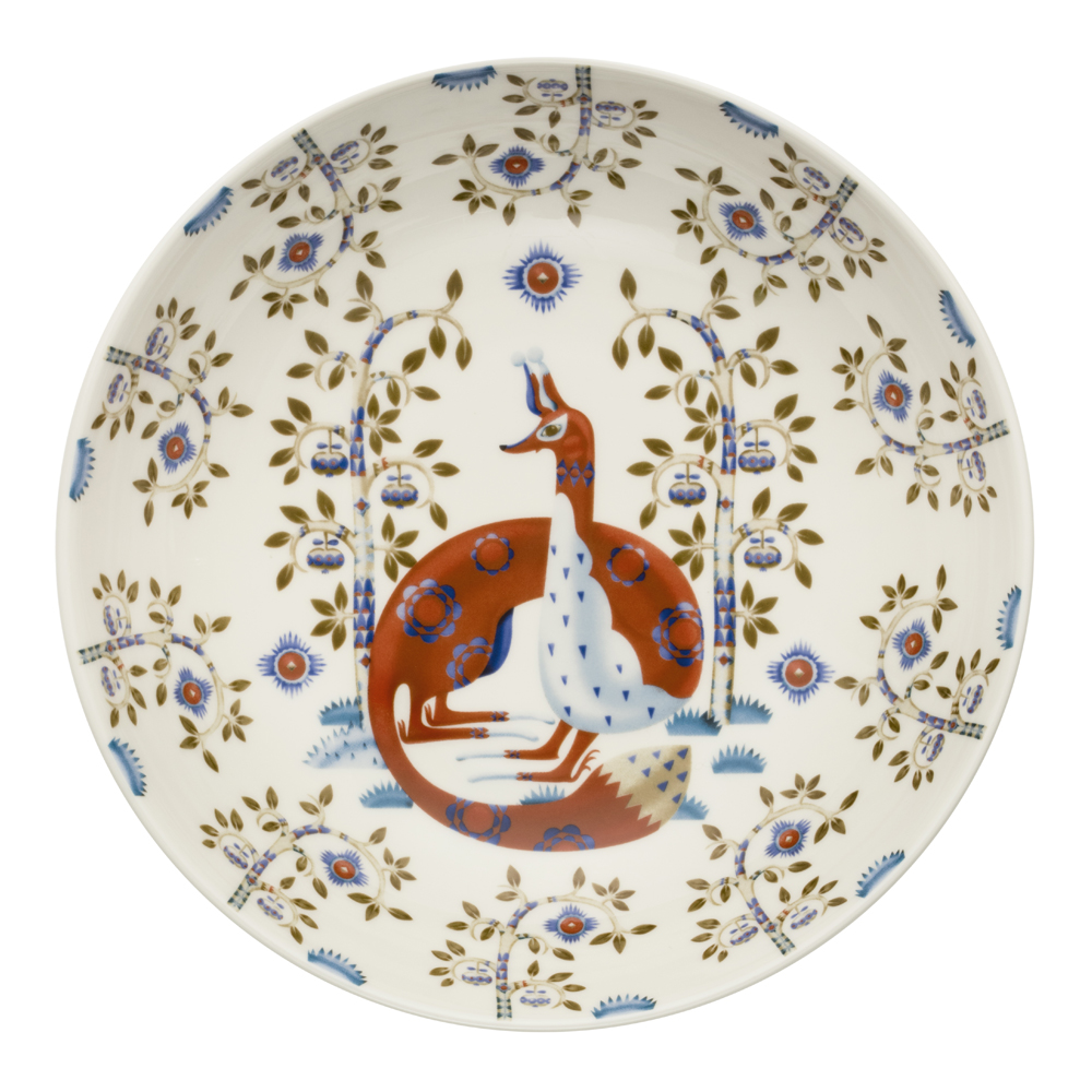 Taika Tallrik Djup 22 cm Vit