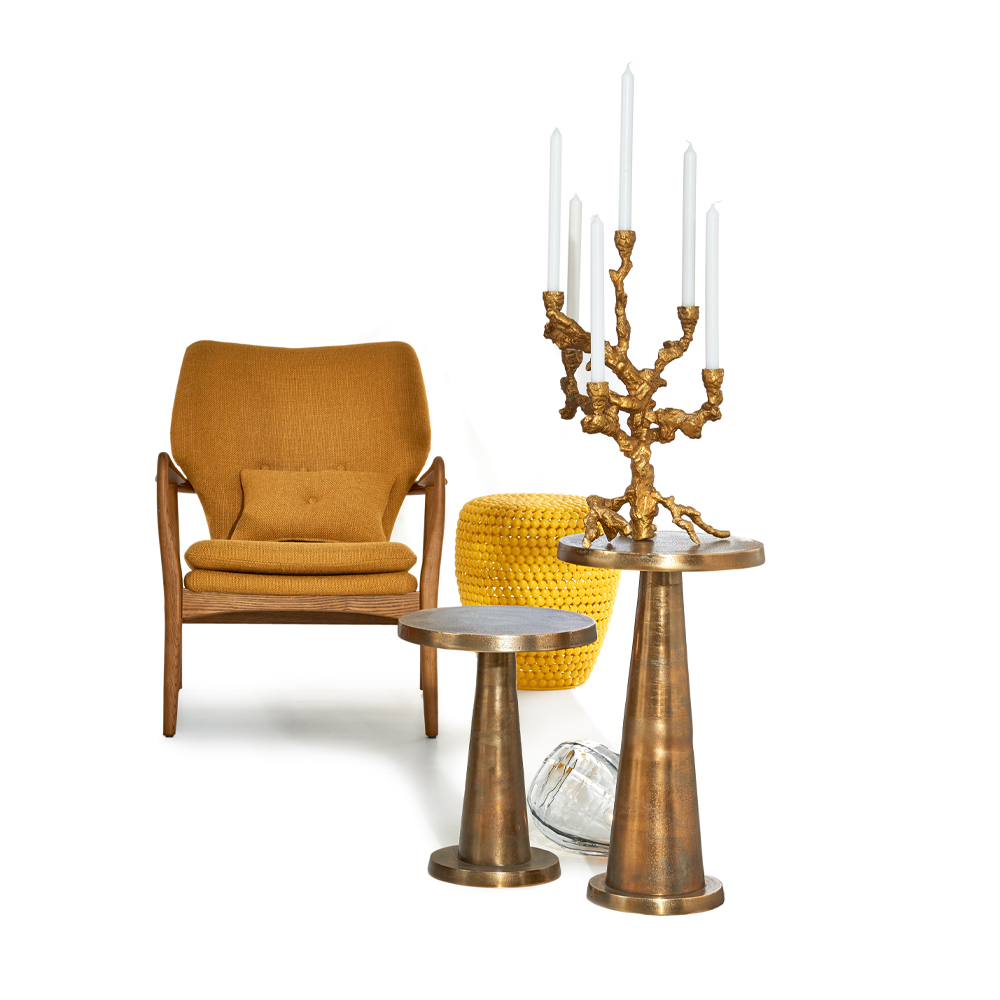 Apple Tree Kandelaber Mässing