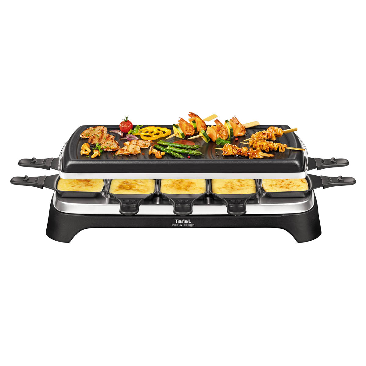 Raclette Grill Inox&Design Svart