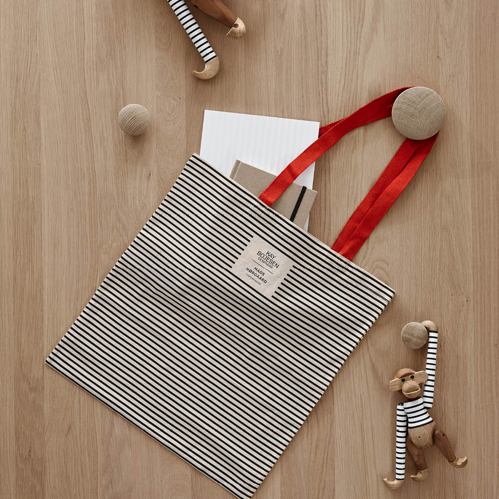 Kay Bojesen Apa x N?rgaard på Str?get Liten Vit/Svart