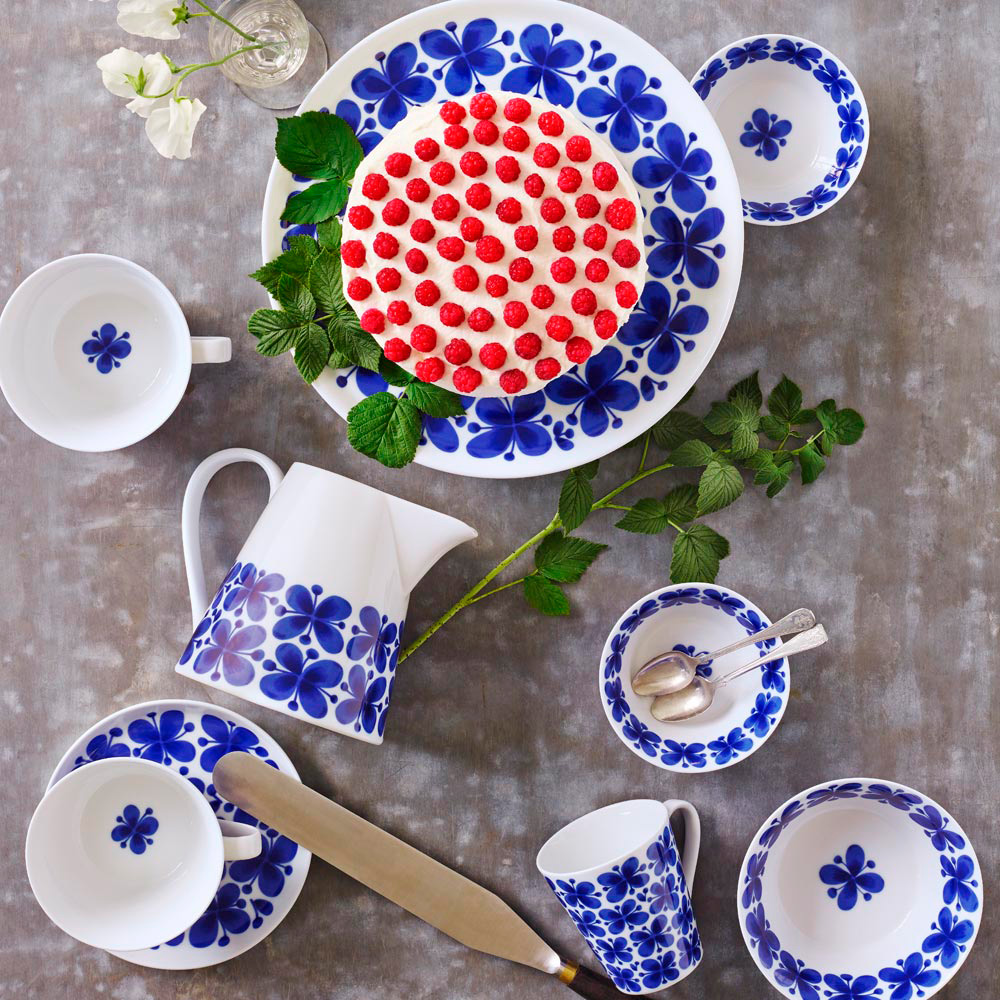 Mon Amie Skål 30 cl 4-pack Vit/blå